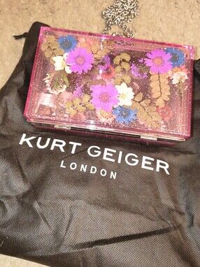 Kurt Geiger London Flower Box Clutch